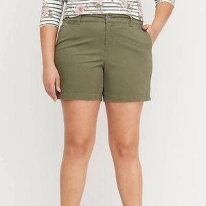 Lane Bryant | PLUS/NWT Cargo Shorts Green